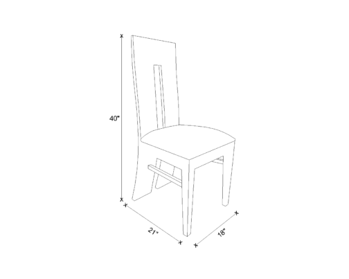 Dining Chair Drawing - Tracy